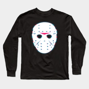 Friday 13th glitch Long Sleeve T-Shirt